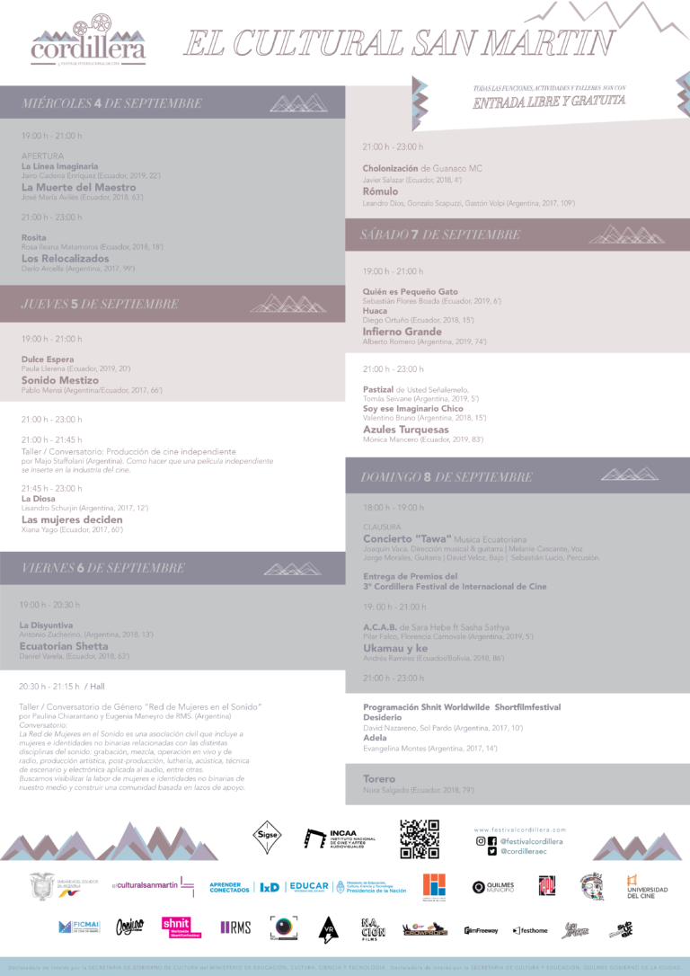 AFICHE FESTIVAL CORDILLERA 2019 3